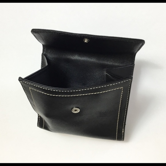 COACH Tri-Fold Leather Wallet Unisex - Picture 5 of 5